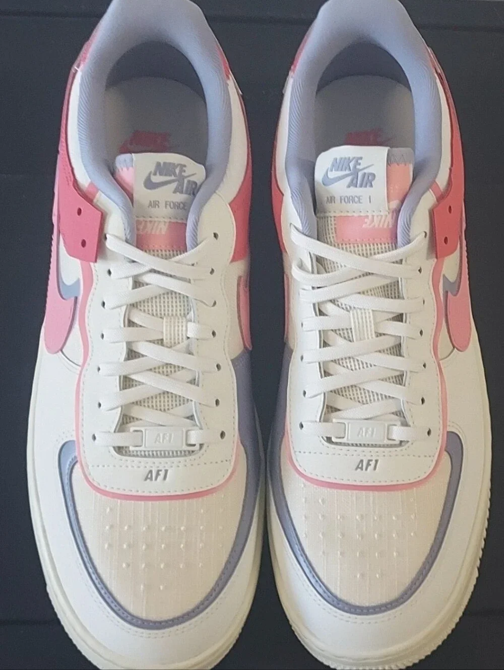 Nike Air Force 1 Shadow Low Sail Sea Coral Women's Size 12